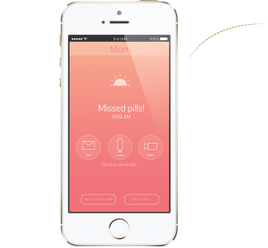 liif, is a pillbox that connects families. see when mom missed her pills or when her next dosage is. Send her a message through the app if she forgot to take her medicine pill reminder health technology